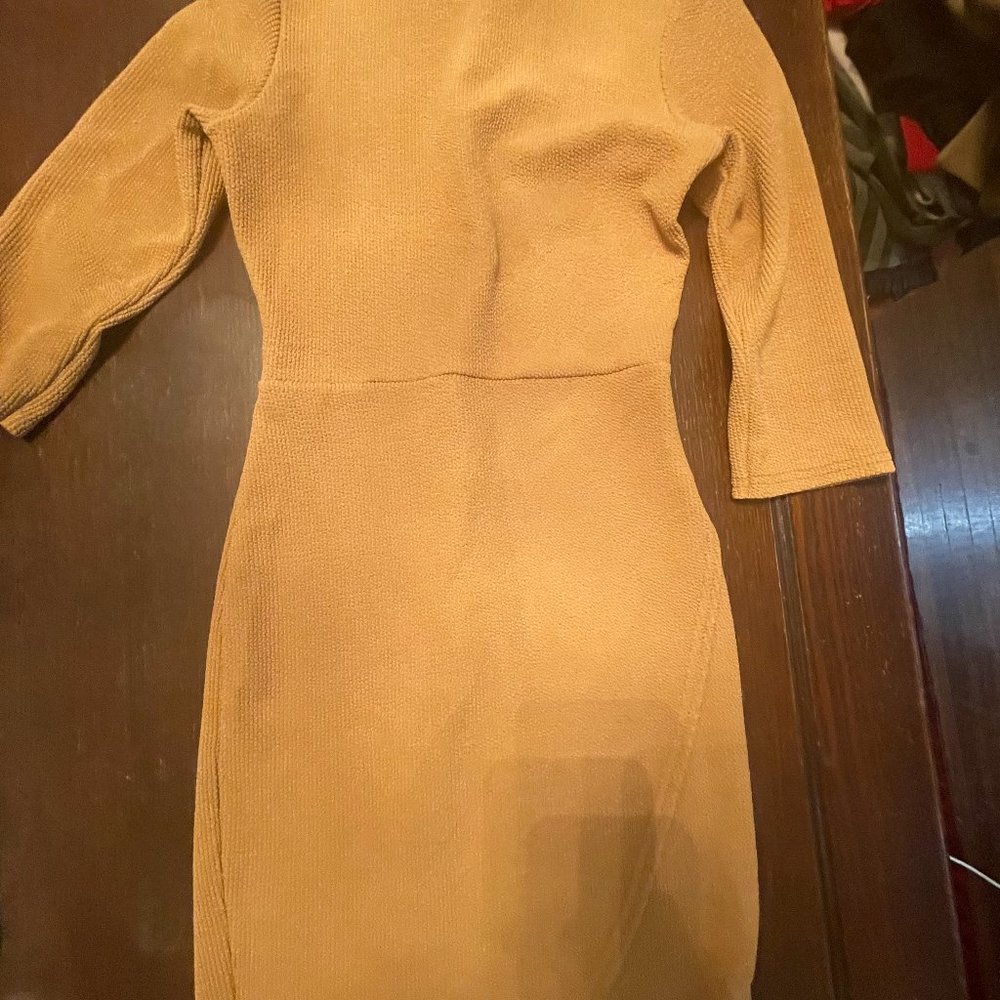 Yellow Dress Size Small Missguided